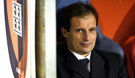 Massimiliano Allegri wurde in der Saison 2009/2010 zum besten Trainer Italiens gewählt