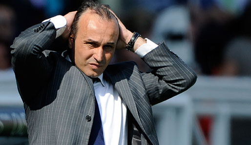 Trainer Pasquale Marino wurde nach der Niederlage gegen Bari beim FC Parma entlassen