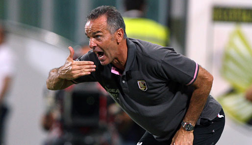 Stefano Pioli wurde bei US Palermo entlassen