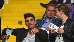 Mario Gomez hatte am 15. September einen Innenbandteilriss erlitten