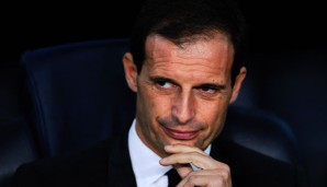 Massimiliano Allegri steht nach der 1:3-Niederlage bei Barca vor der Entlassung