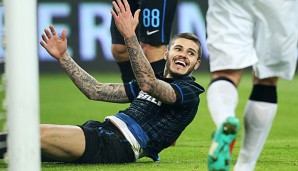 Mauro Icardi erzielte bislang 15 Saisontreffer für die Nerazzurri