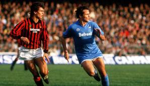 Platz 27: DANIEL BERTONI - 42 Tore für Florenz, SSC Neapel und Udine zwischen 1980 und 1987.