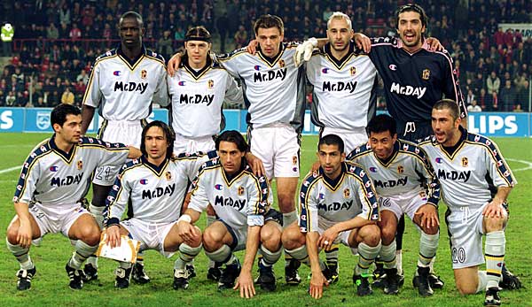 Mit Buffon, Thuram und Co.: Der AC Parma anno 2001.