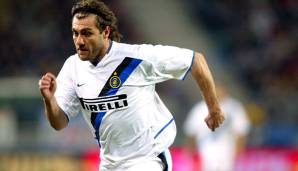 CHRISTIAN VIERI: Ging als einer der besten Stürmer, aber auch größten Söldner in die italienische Fußballgeschichte ein. Er spielte für zwölf verschiedene Vereine in Italien, am erfolgreichsten für Inter (103 Tore in der Serie A).