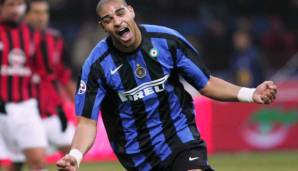 Adriano lief für Inter Mailand auf.