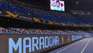 Das Stadion des italienischen Fußballklubs SSC Neapel trägt ab Donnerstag offiziell den Namen Diego Armando Maradonas.