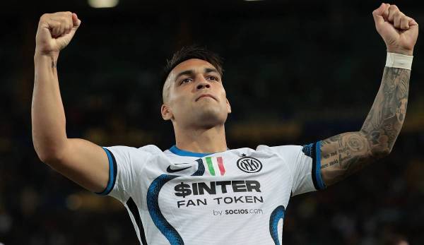 Lautaro Martinez hat bei Inter verlängert.