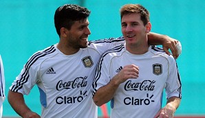 Spielen Sergio Agüero und Lionel Messi bald auch im Verein zusammen?