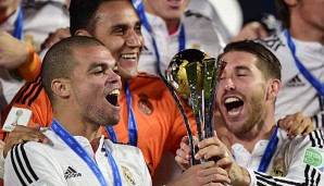 Pepe will auch in Zukunft Titel mit seinem Abwehr-Kollegen Sergio Ramos feiern