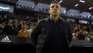 Gary Neville steht beim FC Valencia mächtig in der Kritik