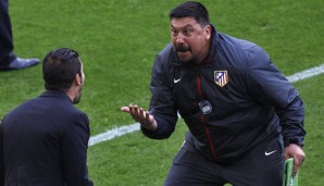 German Burgos ist der Co-Trainer von Diego Simeone bei Atletico Madrid