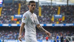 James Rodriguez kommt nicht über seine Reservistenrolle hinaus