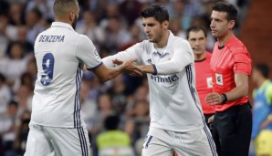 Alvaro Morata wechselte vor der Saison zu Real Madrid