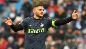 Mauro Icardi spielt aktuell bei Inter Mailand.