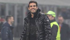 Kaka im Stadion in Mailand