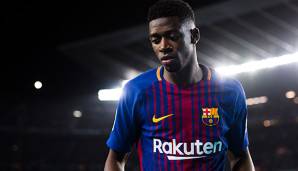 Ousmane Dembele ist beim FC Barcelona noch nicht so richtig angekommen.