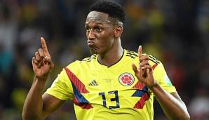 Yerry Mina erzielte bei der WM 2018 in Russland drei Treffer für Kolumbien - als Innenverteidiger.