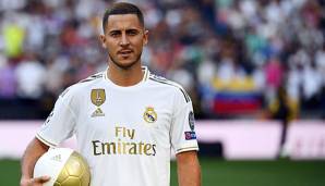 Eden Hazard erhält bei Real Madrid nicht das Trikot mit der Nummer zehn.