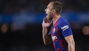 ARTHUR: Soll Barca dem Vernehmen nach 31 Millionen Euro wert gewesen sein, wechselte im Sommer 2018 von Gremio zu den Katalanen und ist dort fast immer gesetzt - ausstehende Forderungen an Barca: 27,982 Millionen Euro.