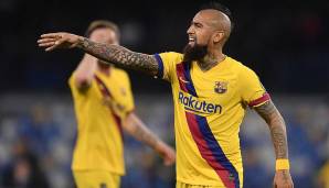 Wird der Krieger bald ein Nerazzurri? Arturo Vidal vom FC Barcelona kokettiert mit einem Wechsel zu Inter Mailand.