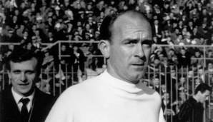 Platz 4: ALFREDO DI STEFANO | Tore: 308 | Spiele: 396 | Zeitraum: 1953 - 1964