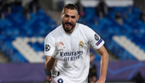 Platz 9: KARIM BENZEMA (Real Madrid) - 23 Tore in 34 Spielen - 46 Punkte