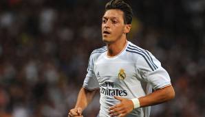 Platz 9 | Mesut Özil | Spiele: 157 | Verein: Real Madrid | Tore: 27 | Vorlagen: 80