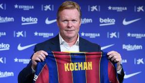 Ronald Koeman ist Trainer des FC Barcelona.