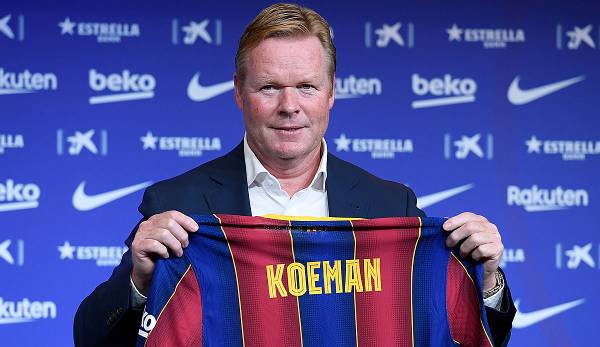 Ronald Koeman ist Trainer des FC Barcelona.