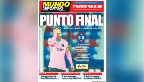 Mundo Deportivo: "Ein Barca ohne Charakter wirft die Liga weg. Eine katastrophale zweite Halbzeit lässt die Hoffnungen der Blaugrana auf den Kampf um den Titel schwinden, wenn nicht ein Wunder geschieht."