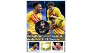 Daily Mail: "Barcelona nimmt Real Madrid auseinander. Der Spitzenreiter kommt böse unter die Räder."