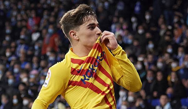 Der FC Barcelona bindet Top-Talent Gavi langfristig. Der 18-Jährige unterschrieb einen Vertrag bis 2026.