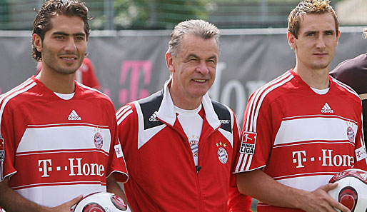 2007: Hitzfeld stellt die Neuen Hamit & Klose vor