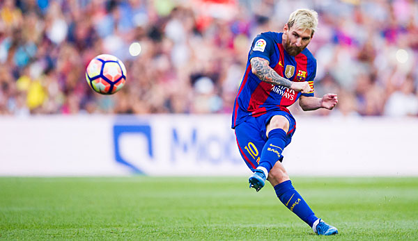 Lionel Messi wird seine Karriere womöglich in Barcelona beenden