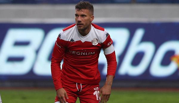 Podolski kann auf den Pokalsieg mit Antalyaspor hoffen.