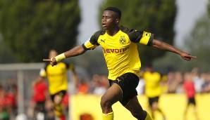 Platz 1: Youssoufa Moukoko (Borussia Dortmund) - 90 Tore in 56 Spielen. Aktueller Verein: Borussia Dortmund.