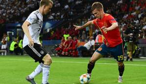 DANI OLMO: Zu Turnierbeginn noch zweite Wahl, machte sich Olmo im spanischen Team schnell unverzichtbar. Der Flügelflitzer von Dinamo Zagreb überzeugte mit drei Treffern – darunter auch ein ganz wichtiges Tor im Finale gegen Deutschland.