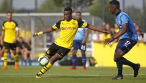 Platz 18: Yossoufa Moukoko (Borussia Dortmund) - 34 Tore in 20 Spielen. Aktueller Verein: Borussia Dortmund.
