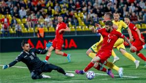 Im Hinspiel gelang der türkischen Nationalmannschaft ein deutlicher 6:0-Sieg gegen Litauen.