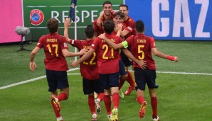 Auf ein Neues: Das letzte Aufeinandertreffen in der Nations League gewann Spanien gegen Italien 2021 mit 2:1.