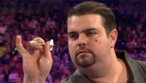 Gabriel Clemens besiegte bei der Darts-WM Aden Kirk.