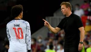 Julian Nagelsmann wird offenbar künftig weniger mit Leroy Sane das Gespräch suchen.