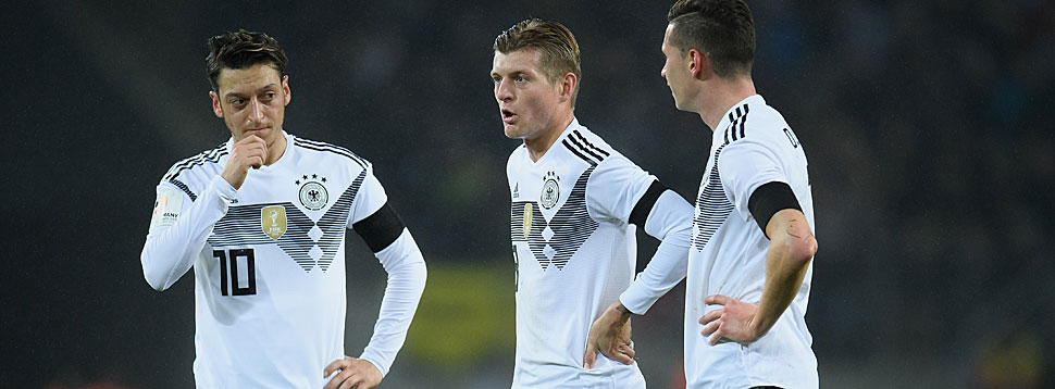Mesut Özil, Toni Kroos und Julian Draxler werden zur WM fahren
