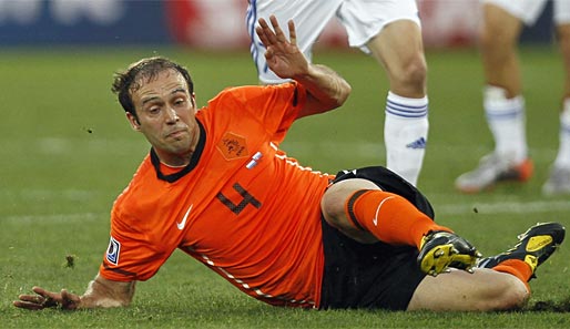 Joris Mathijsen bestritt seit 2004 54 Länderspiele für die Niederlande