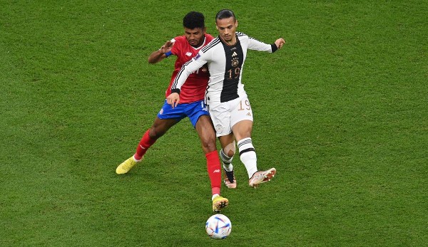 Deutschland führt nach 30 Minuten Spielzeit gegen Costa Rica mit 1:0.