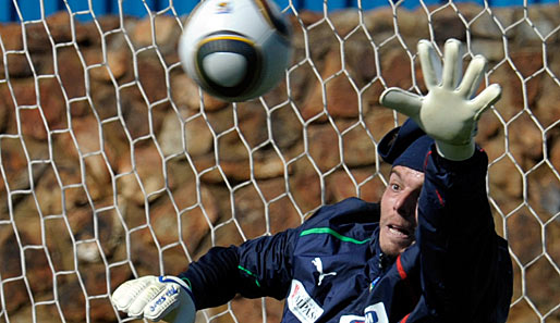 Nach der Verletzung von Ganluigi Buffon muss Federico Marchetti das italienische Tor hüten