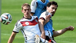 Lars Bender (l.) war nur zwei Tage im DFB-Trainingslager