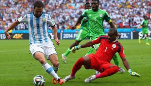 Nigeriens Torwart Vincent Enyeama machte eine Reihe hochkarätiger Chancen zunichte