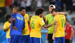 Die brasilianische Nationalmannschaft ging bei der WM gegen das DFB-Team unter